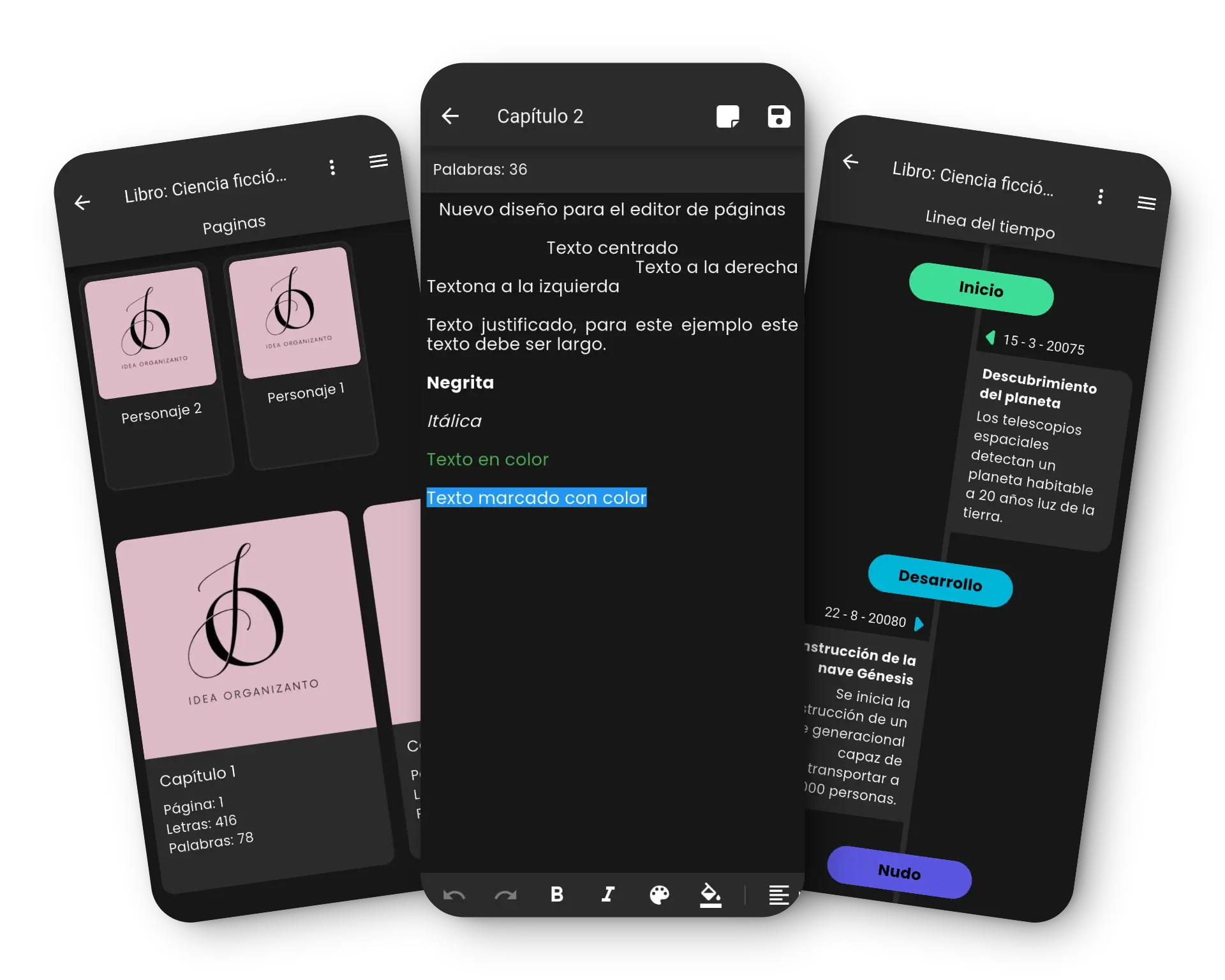 Idea Organizanto App